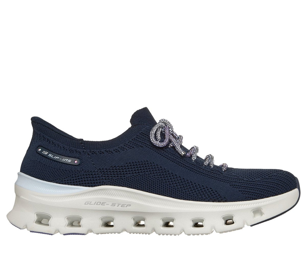 Skechers- Women Slip-ins: Glide-Step Pro - Rhinestone Radiance
