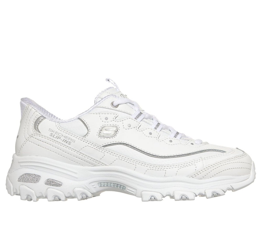 Skechers- Women Slip-ins: D'Lites - Winning Choice