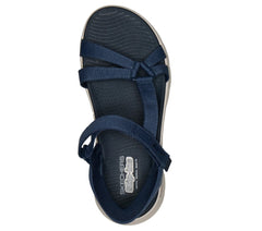 Skechers- Women Slip-ins: GO WALK Flex Sandal - Illuminate
