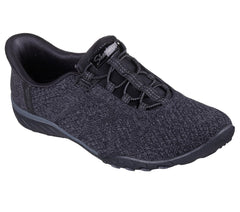 Skechers- Women Slip-ins: Breathe-Easy - Knitty Waves