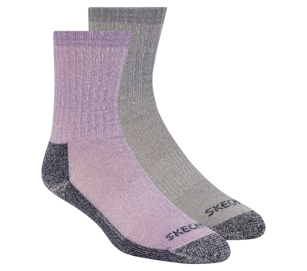 Skechers- Women|Clothing 2 Pack Women's Crew Wool Socks
