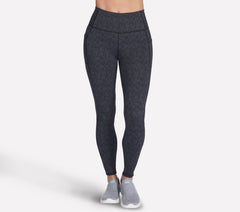 Skechers- Women GO WALK Full Length High-Waisted Daisies Legging