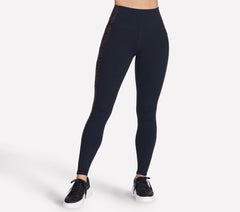 Skechers- Women GO WALK Full Length High-Waisted Cheetah Legging