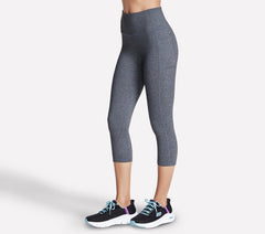 Skechers- Women The GO WALK High Waisted Midcalf Legging
