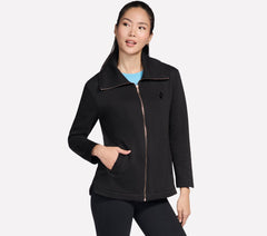 Skechers- Women GO SNUGGLE Tunic Full Zip Jacket