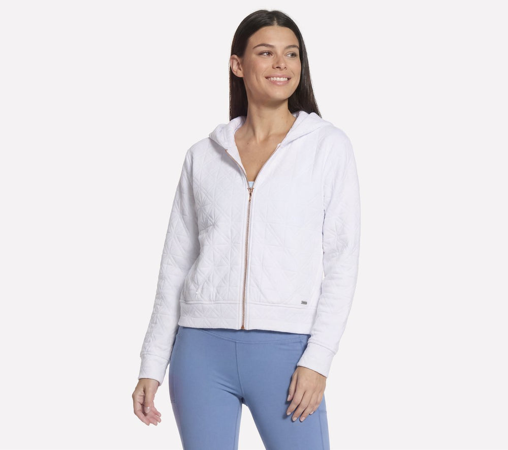 Skechers- Women GO WALK Cozy Fit Diamond Jacket