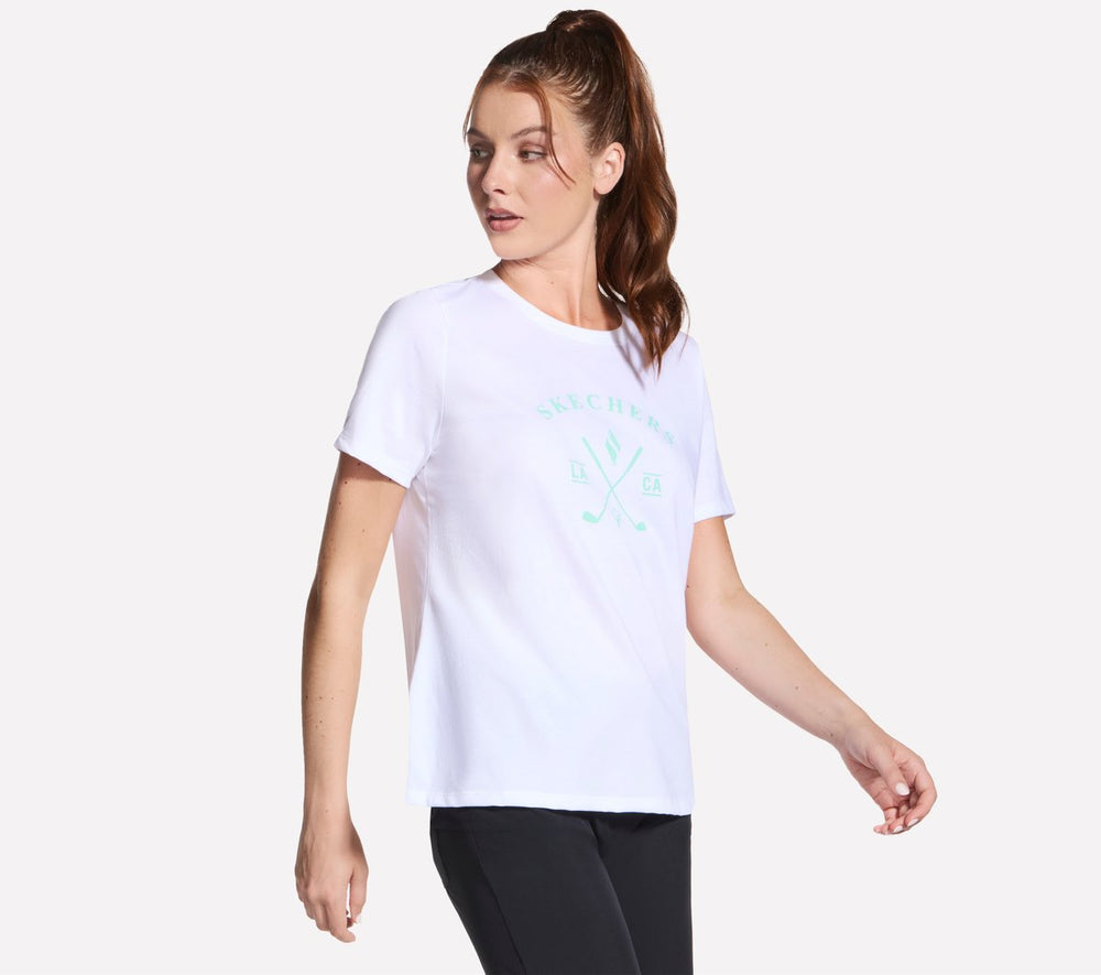 Skechers- Women Tee Time Short Sleeve Tee
