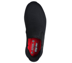 Skechers- Men Slip-ins Work Slip-Resistant Relaxed Fit: D'Lux Walker - Joden