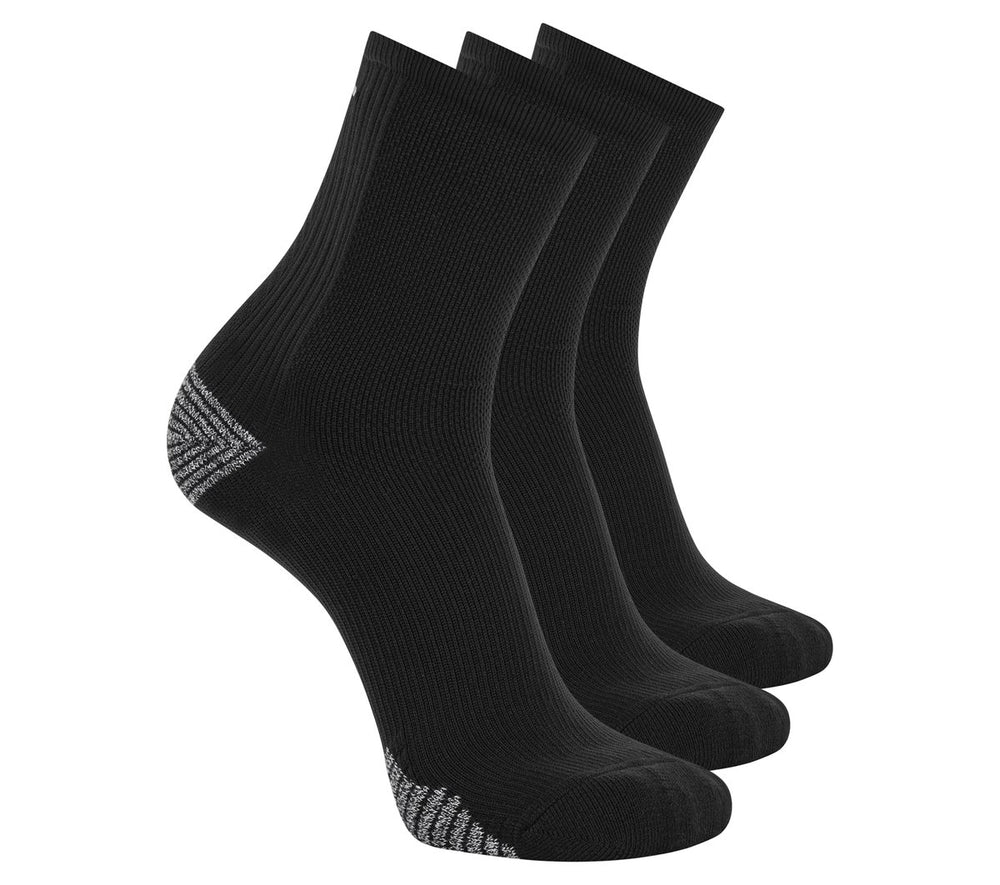 Skechers- Men|Clothing 3 Pack Men's Performance Running High Quarter Socks