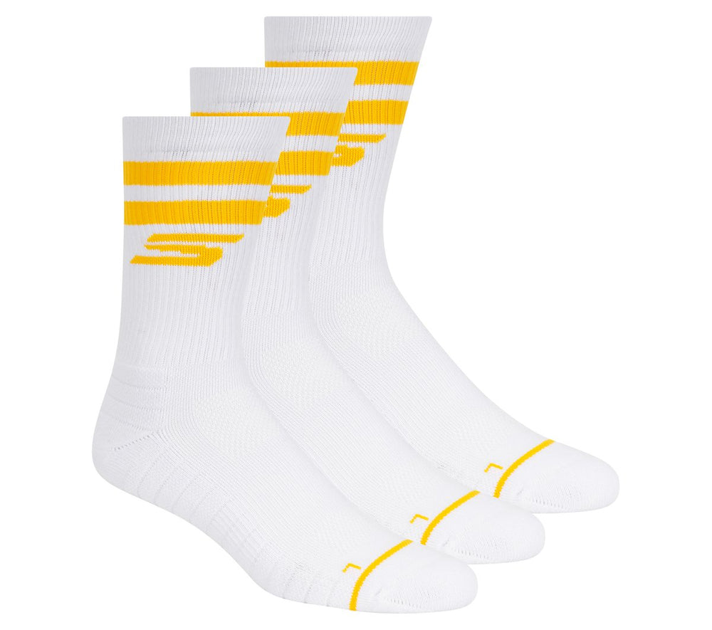 Skechers- Men|Clothing 3 Pack Performance Pickleball Crew Socks