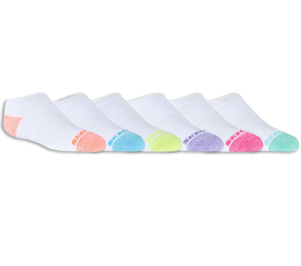 Skechers- Kids|Clothing 6 Pack Low Cut Walking Socks