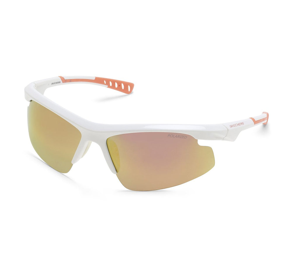 Skechers- Clothing Semi-Rimless Sport Wrap Sunglasses