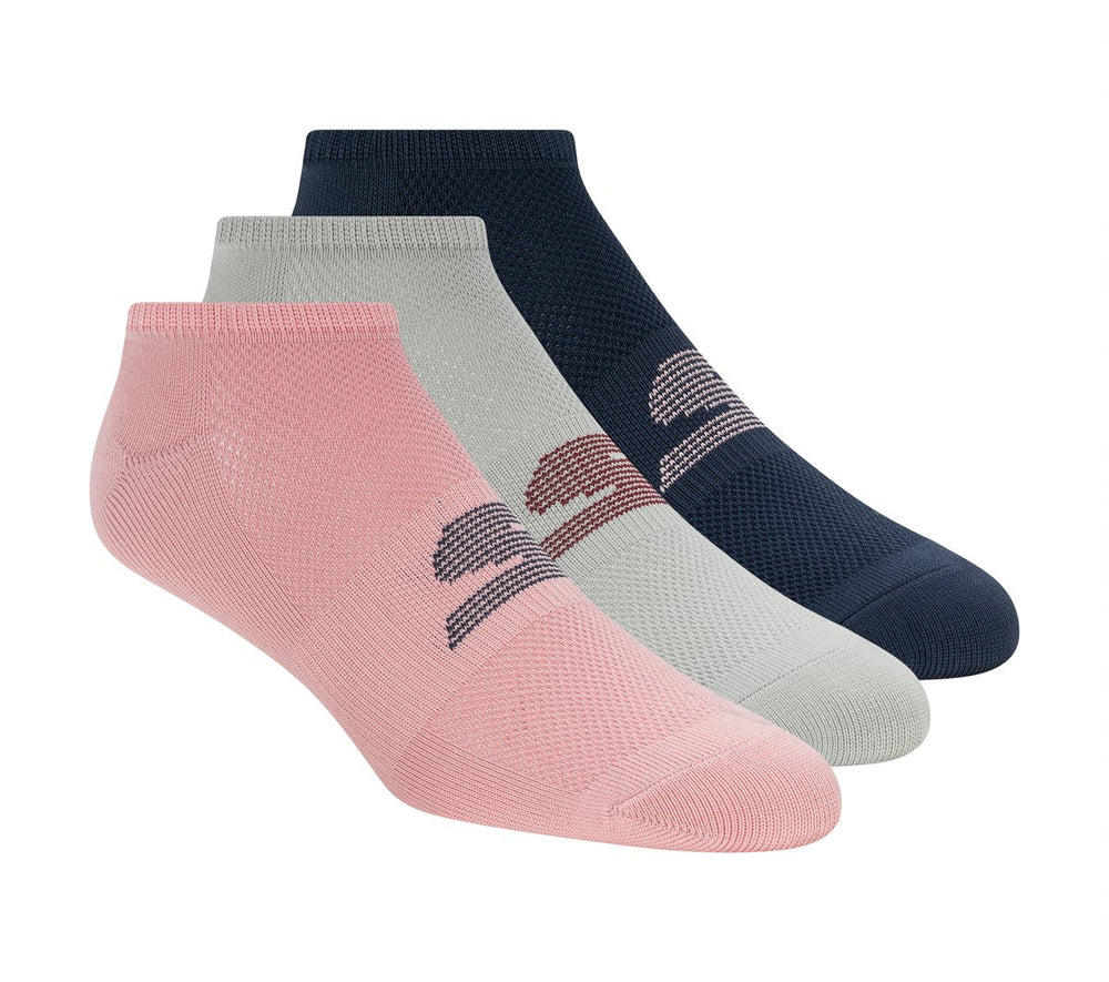 Skechers- Clothing 3 Pack No Show Stretch Socks
