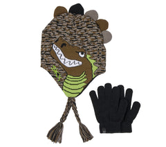 Skechers- Clothing Camo Dino Hat and Glove Set