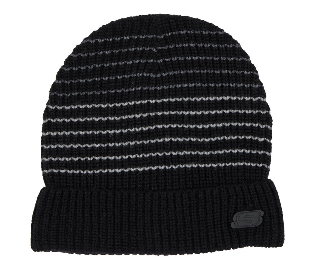 Skechers- Clothing Striped Beanie