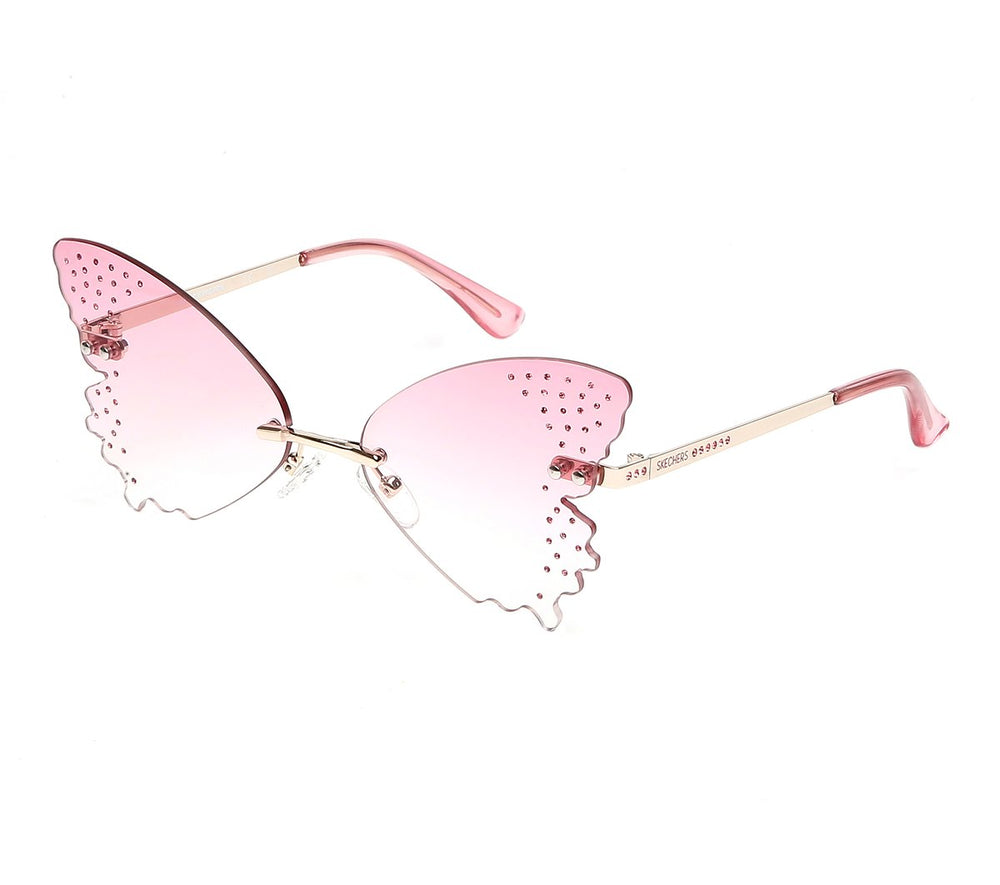Skechers- Clothing Rimless Butterfly Sunglasses