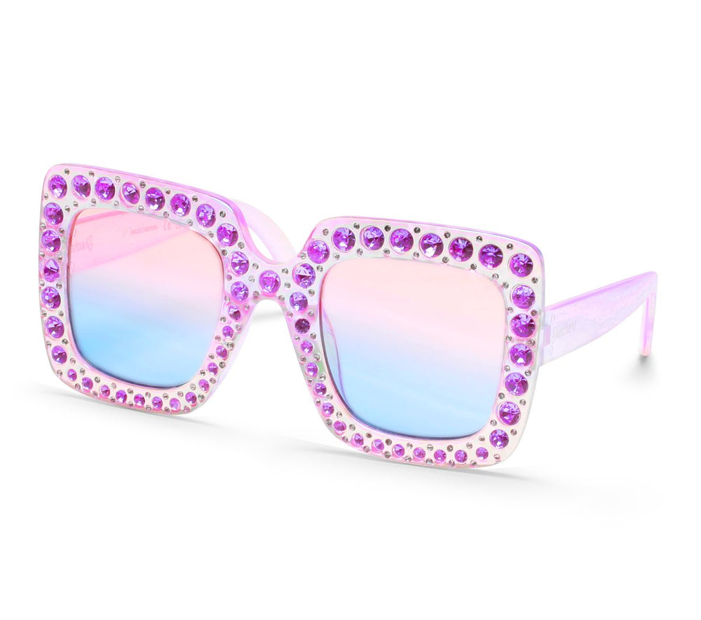 Skechers- Clothing Square Rhinestone Sunglasses