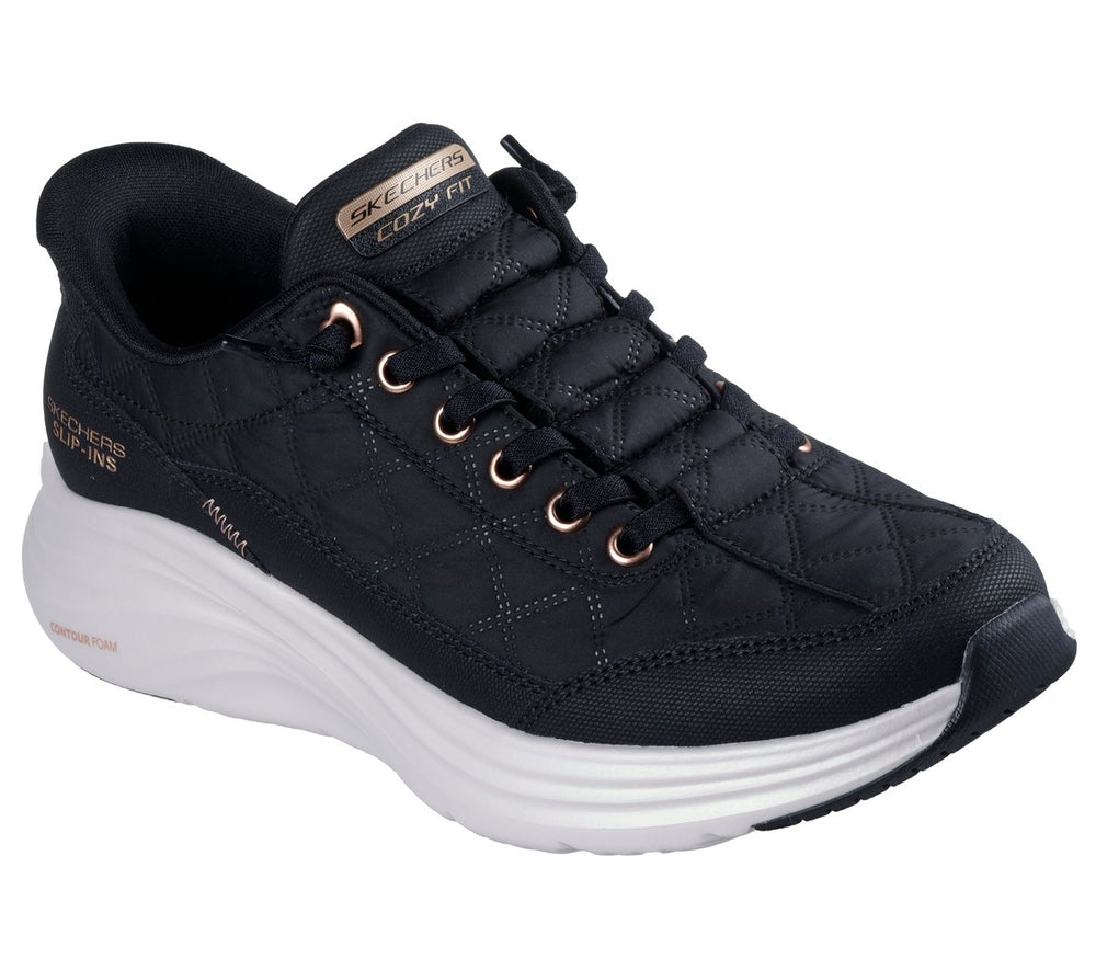 Skechers- Women Slip-ins: Contour Foam - Cozy Fit Golden Hour