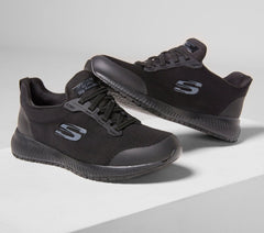 Skechers- Women Work Slip-Resistant Relaxed Fit: Squad