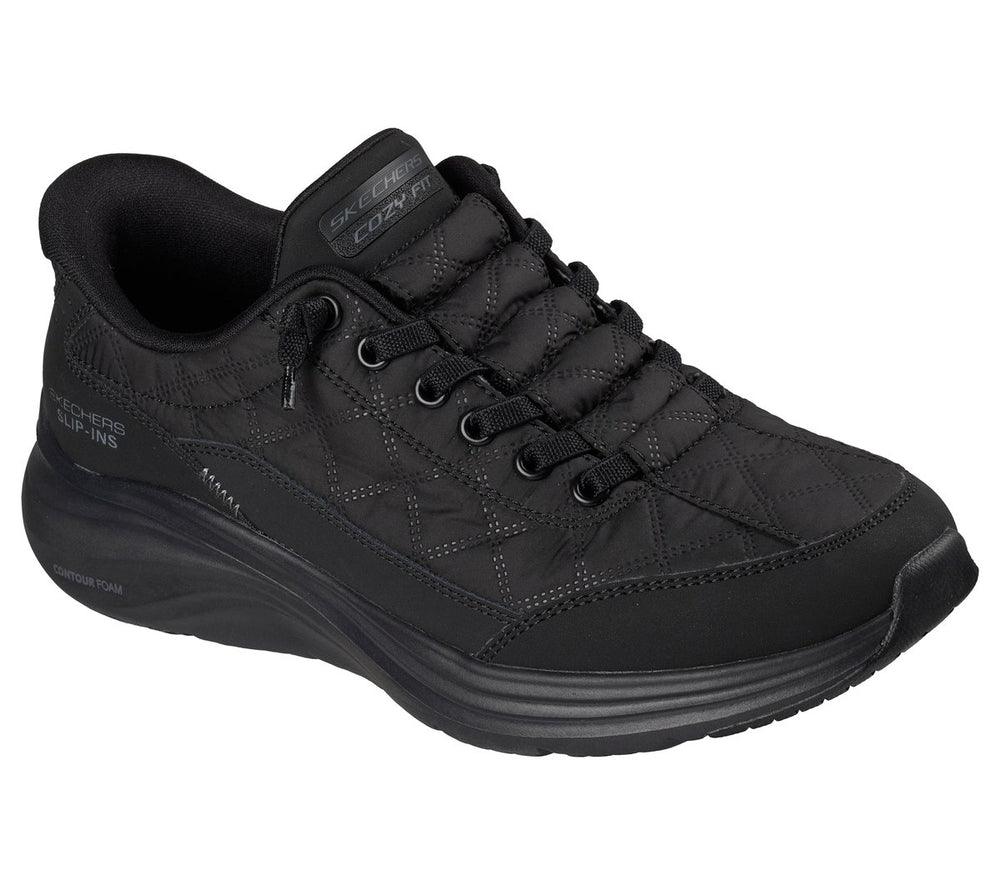 Skechers- Women Slip-ins: Contour Foam - Cozy Fit