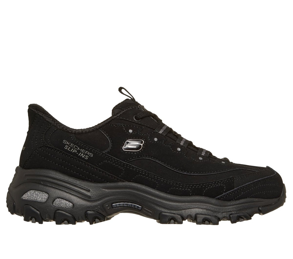Skechers- Women Slip-ins: D'Lites - Classic Remix