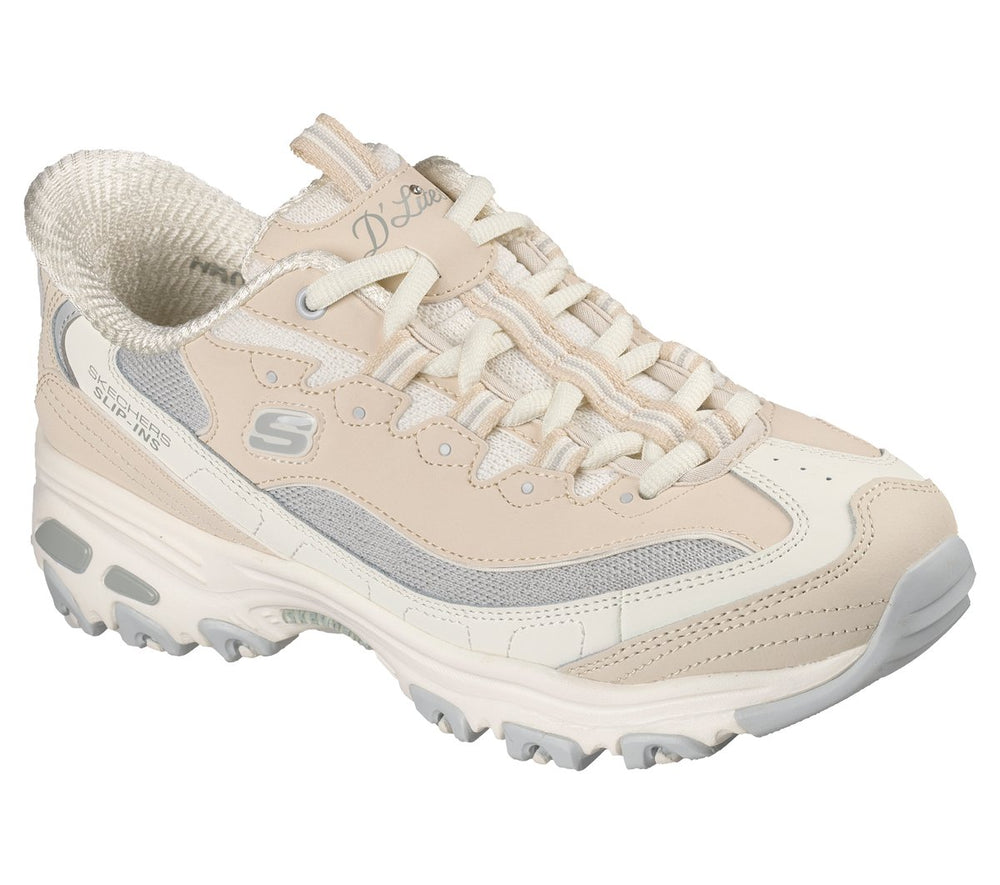Skechers- Women Slip-ins: D'Lites - Smooth Nostalgia