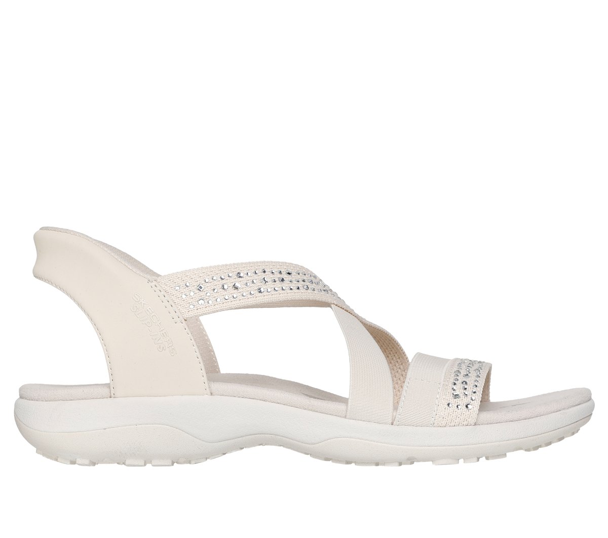 Skechers- Women Slip-ins: Reggae Slim - Summer Sparkle