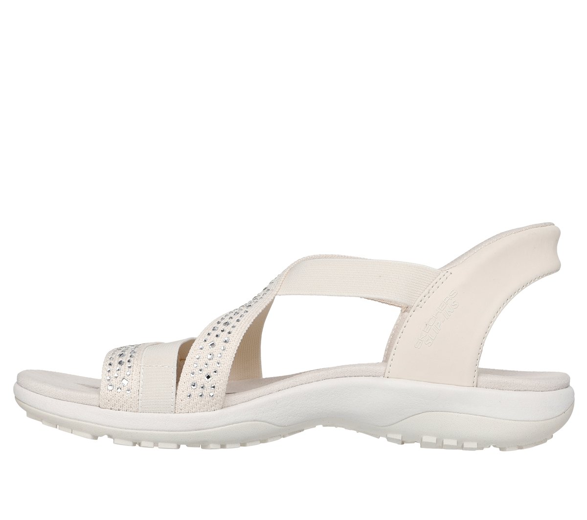 Skechers- Women Slip-ins: Reggae Slim - Summer Sparkle