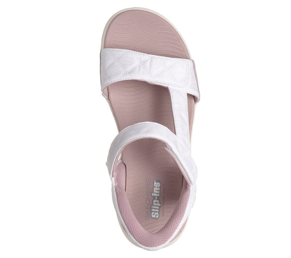 Skechers- Women Slip-ins: GO WALK Glide-Step 2.0 Sandal -Cozy Fit Jada