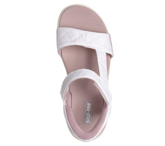 Skechers- Women Slip-ins: GO WALK Glide-Step 2.0 Sandal -Cozy Fit Jada