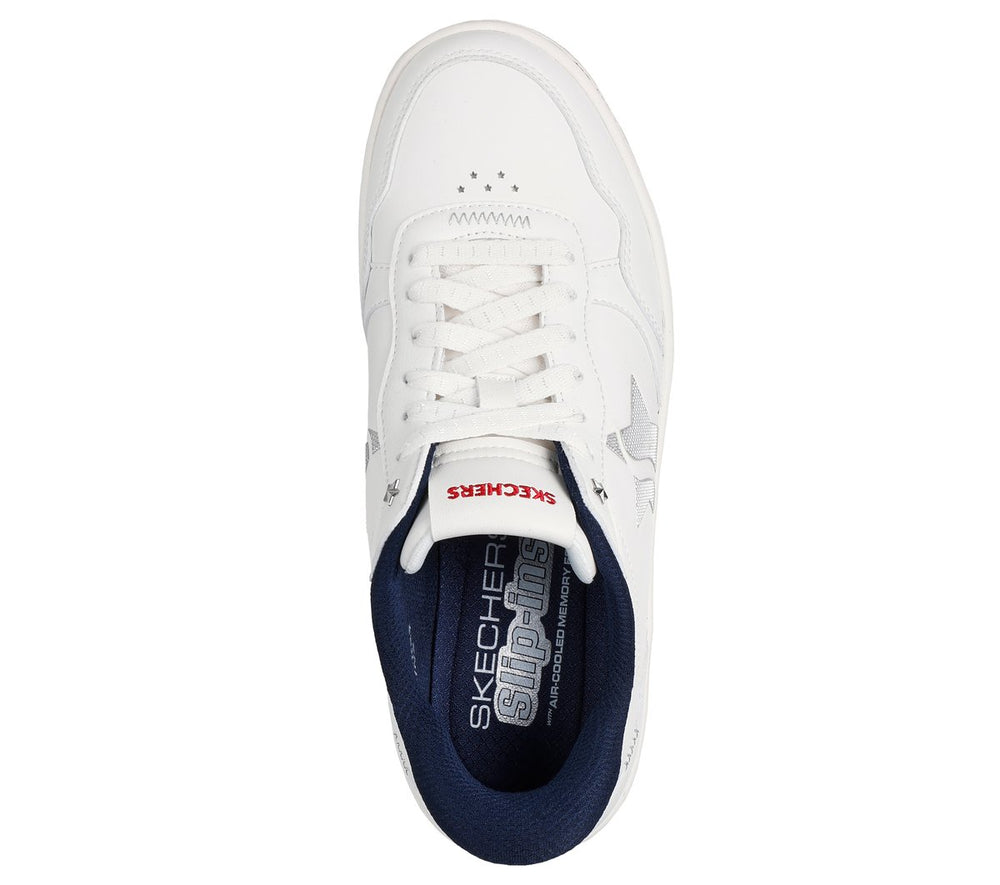 Skechers- Women Slip-ins: Sport Court 2.0 - Studded Star