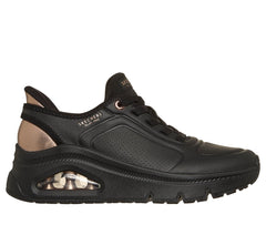 Skechers- Women Slip-ins: Premium Leather UNO Icon - Luxe Air