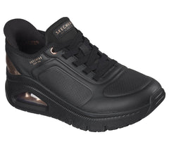 Skechers- Women Slip-ins: Premium Leather UNO Icon - Luxe Air