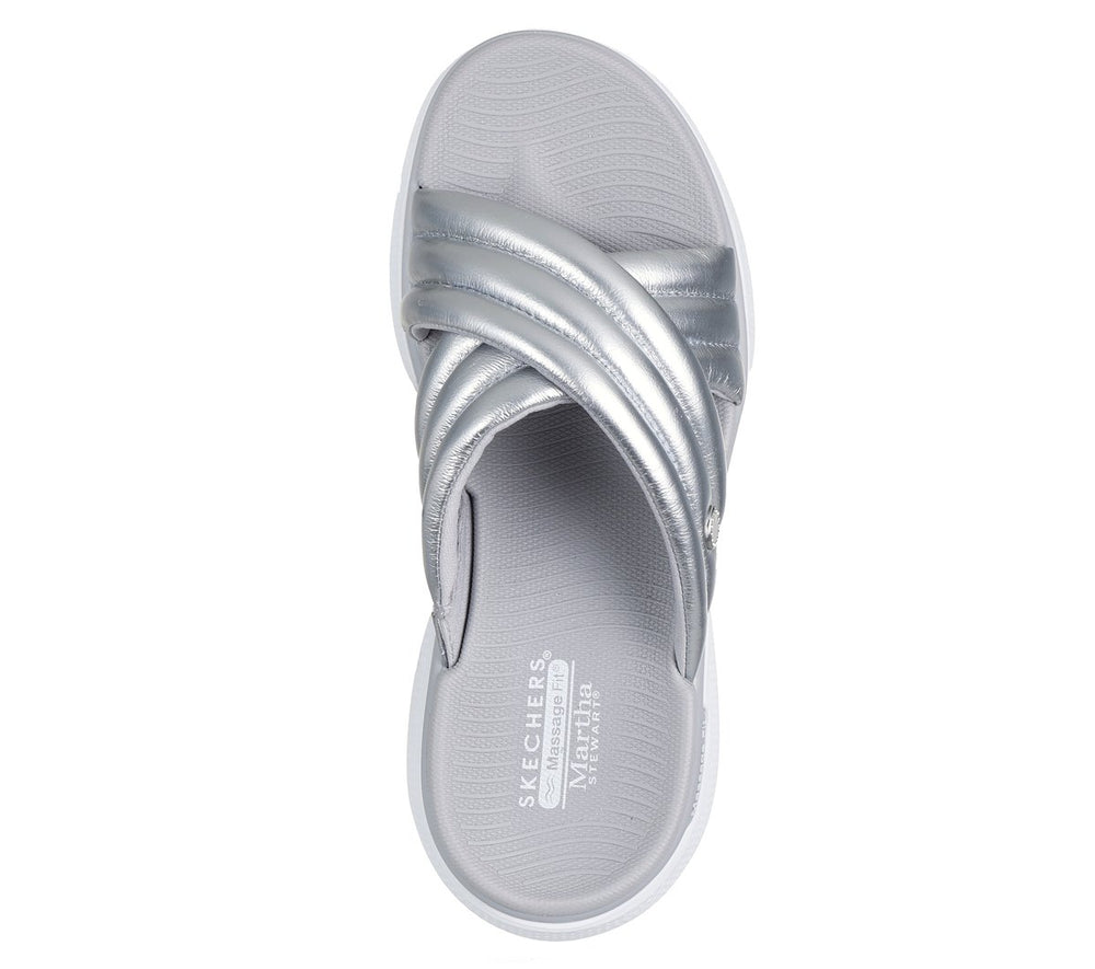 Skechers- Women Martha Stewart:Massage Fit Edge - Shine Bright