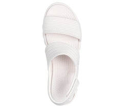 Skechers- Women Foamies: Arch Fit Footsteps - Sunny Days