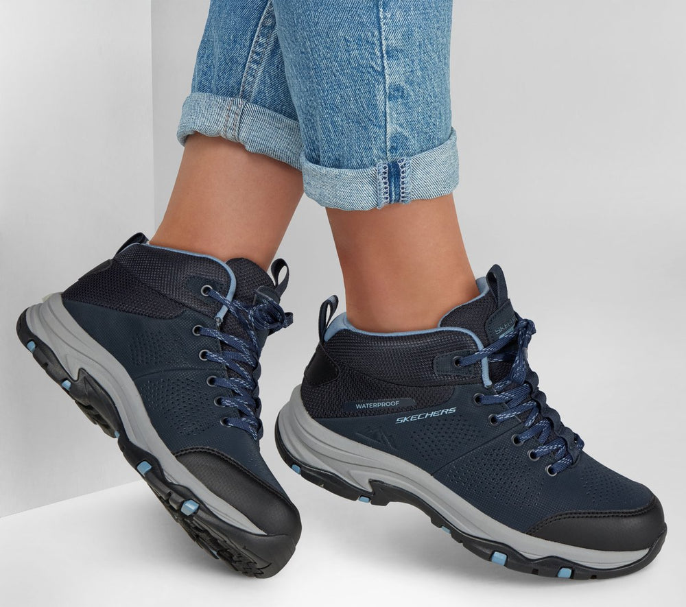Skechers- Women Waterproof Relaxed Fit: Trego - Trail Destination