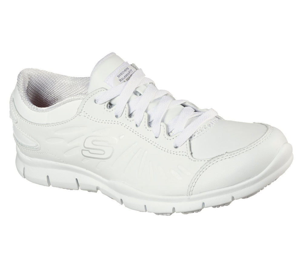 Skechers- Women Work Relaxed Fit: Eldred - Dewey SR