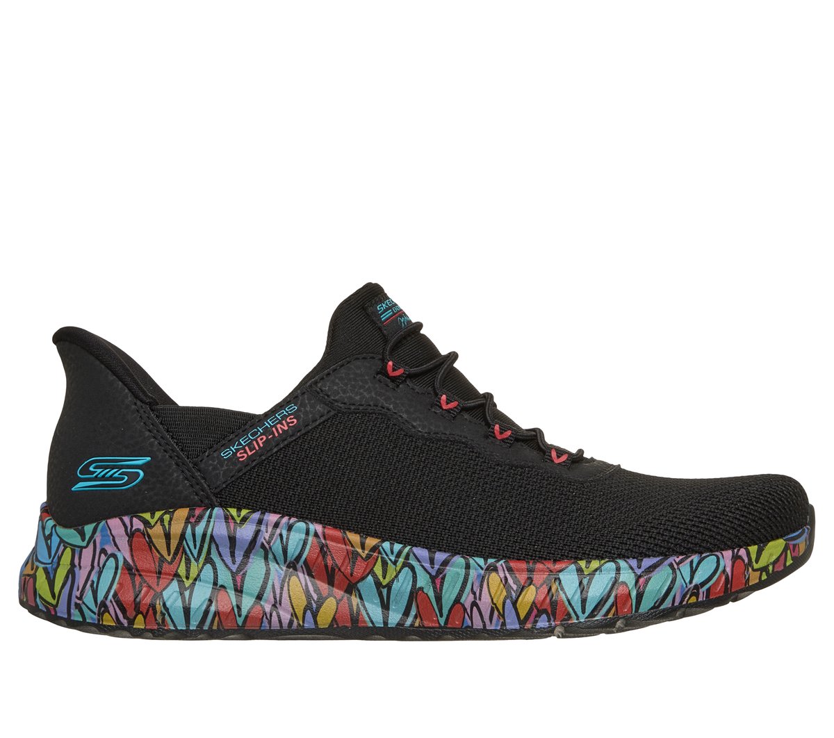 Skechers- Women|New Arrivals Slip-ins JGoldcrown: BOBS Sport Squad Chaos - Colorstride Motion