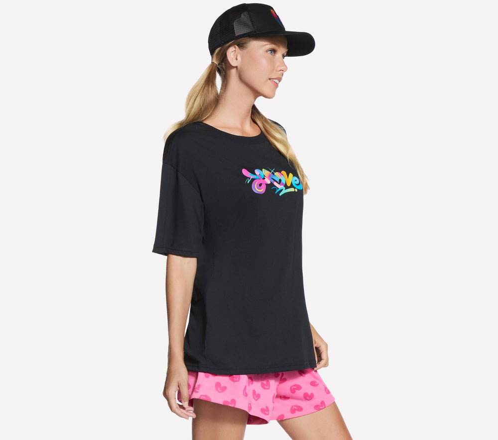Skechers- Women Jason Naylor: Love Short Sleeve Tee