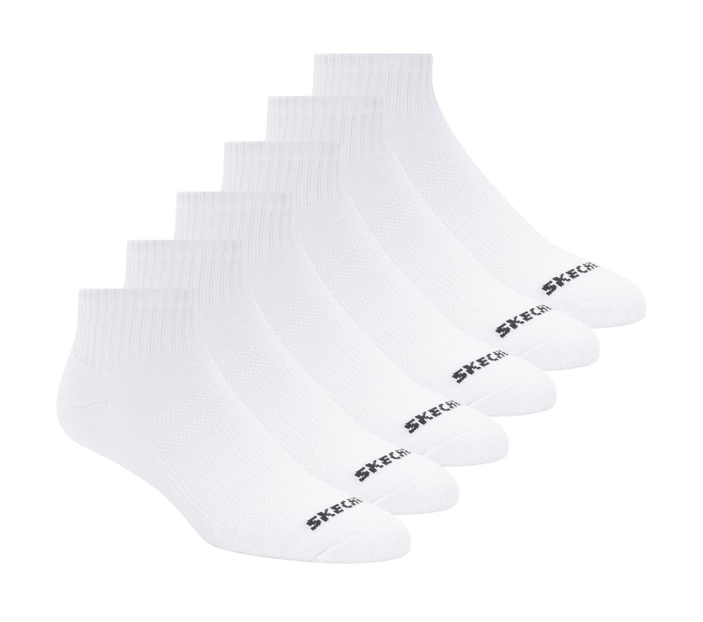 Skechers- Women|Clothing 6 Pack Core Quarter Medium Socks