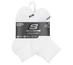 Skechers- Women|Clothing 6 Pack Core Quarter Medium Socks