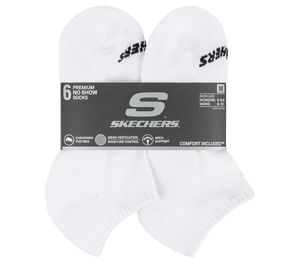 Skechers- Women|Men|Clothing 6 Pack Core Low Cut Medium Socks