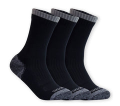 Skechers- Women|Men|Clothing 3 Pack Half Terry Work Crew Socks