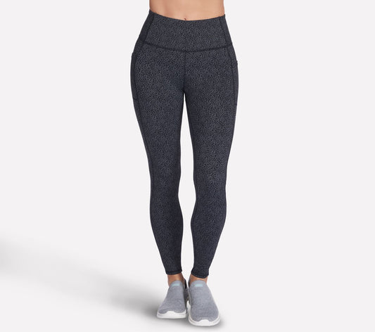 Skechers- Women GO WALK Full Length High-Waisted Daisies Legging
