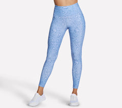 Skechers- Women GO WALK Printed Full Length High-Waisted Legging