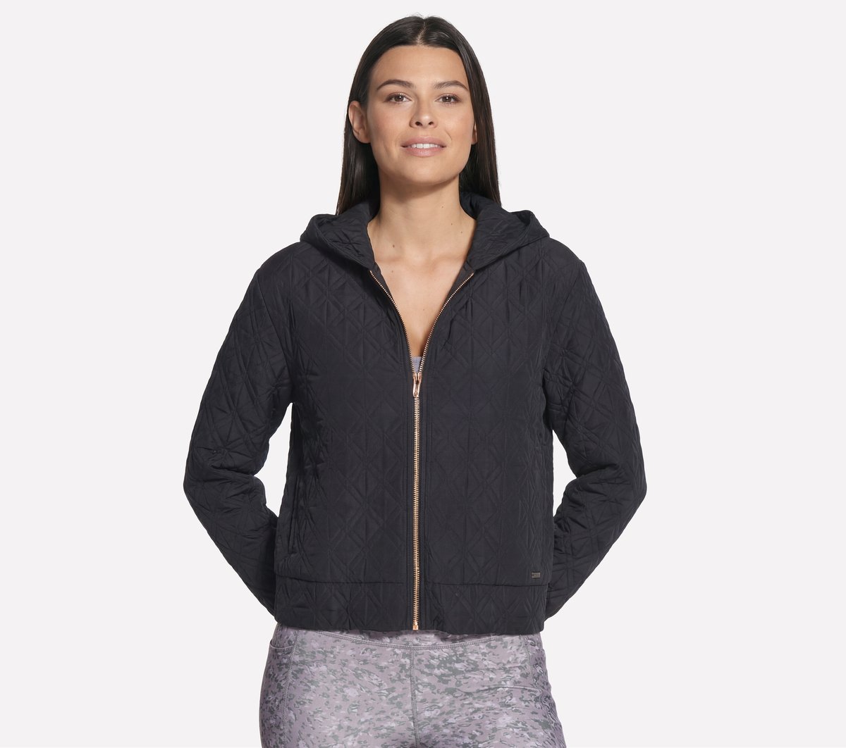 Skechers- Women GO WALK Cozy Fit Diamond Jacket