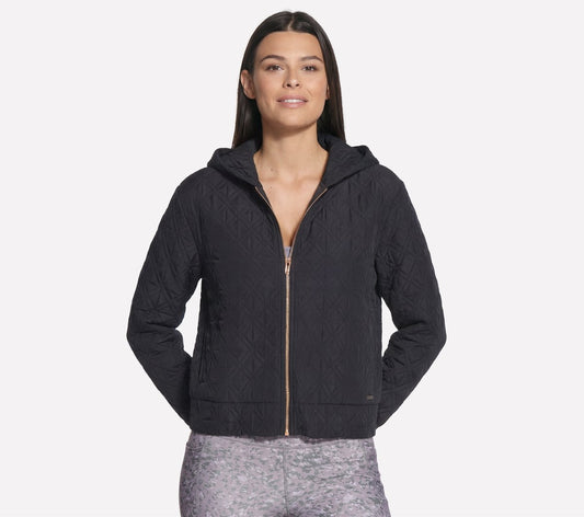 Skechers- Women GO WALK Cozy Fit Diamond Jacket