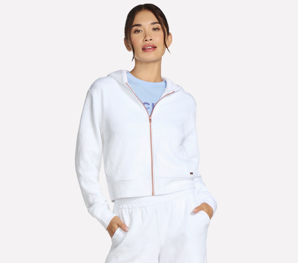 Skechers- Women GO WALK Everywhere Diamond Full Zip Jacket