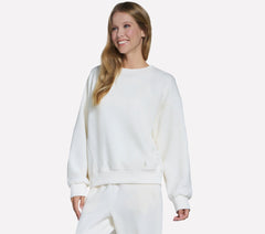 Skechers- Women Downtown Cozy Fit Long Sleeve Crew