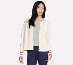Skechers- Women GO WALK Reflection Sweater Bomber